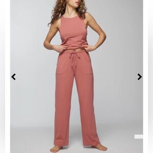Soma Most-Loved Cotton Pants - Clay Rose - XL - NWT